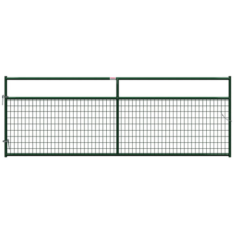 Galvanized Gate with wire covering (hog mesh)