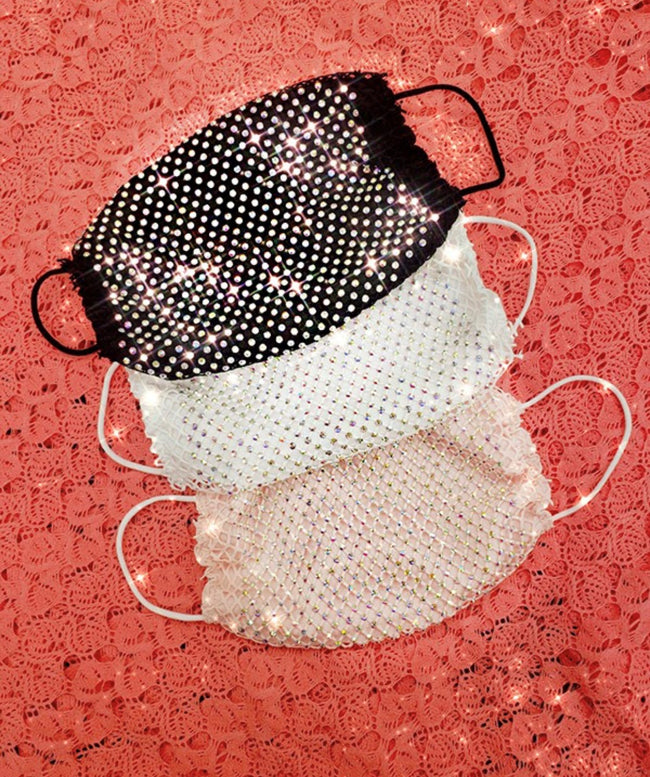 Bling face mask (lined)