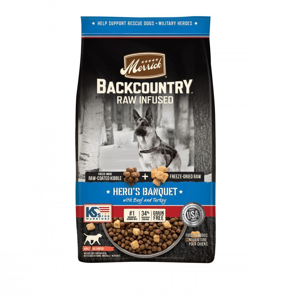 Merrick Backcountry Grain Free Hero's Banquet Adult Dry Dog Food