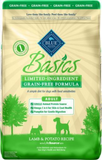 Blue Buffalo Basics Adult Skin & Stomach Care Grain-Free Lamb & Potato Recipe Dry Dog Food