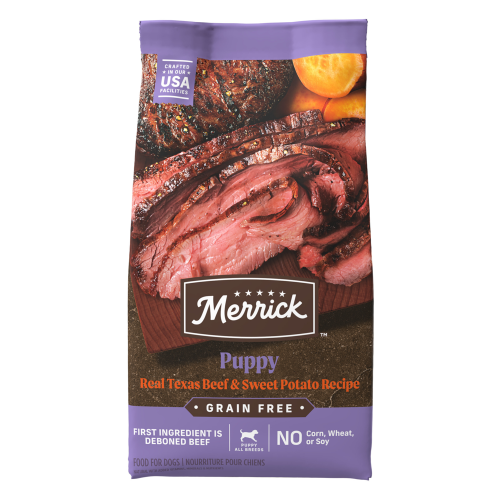Merrick Grain Free Beef and Sweet Potato Dry Puppy Food