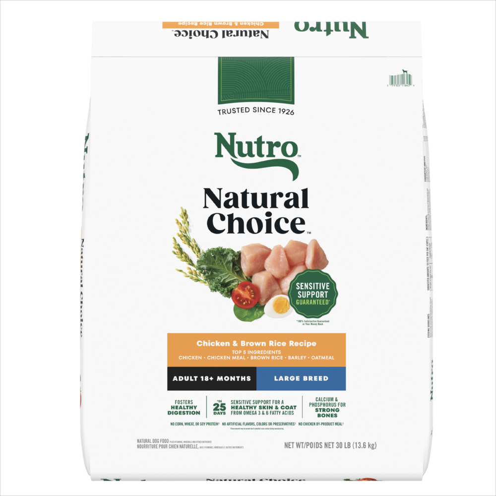 Nutro Natural Choice Chicken and Brown Rice Large Breed Adult Dog Food