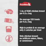 PureBites Freeze Dried Chicken Breast Dog Treats