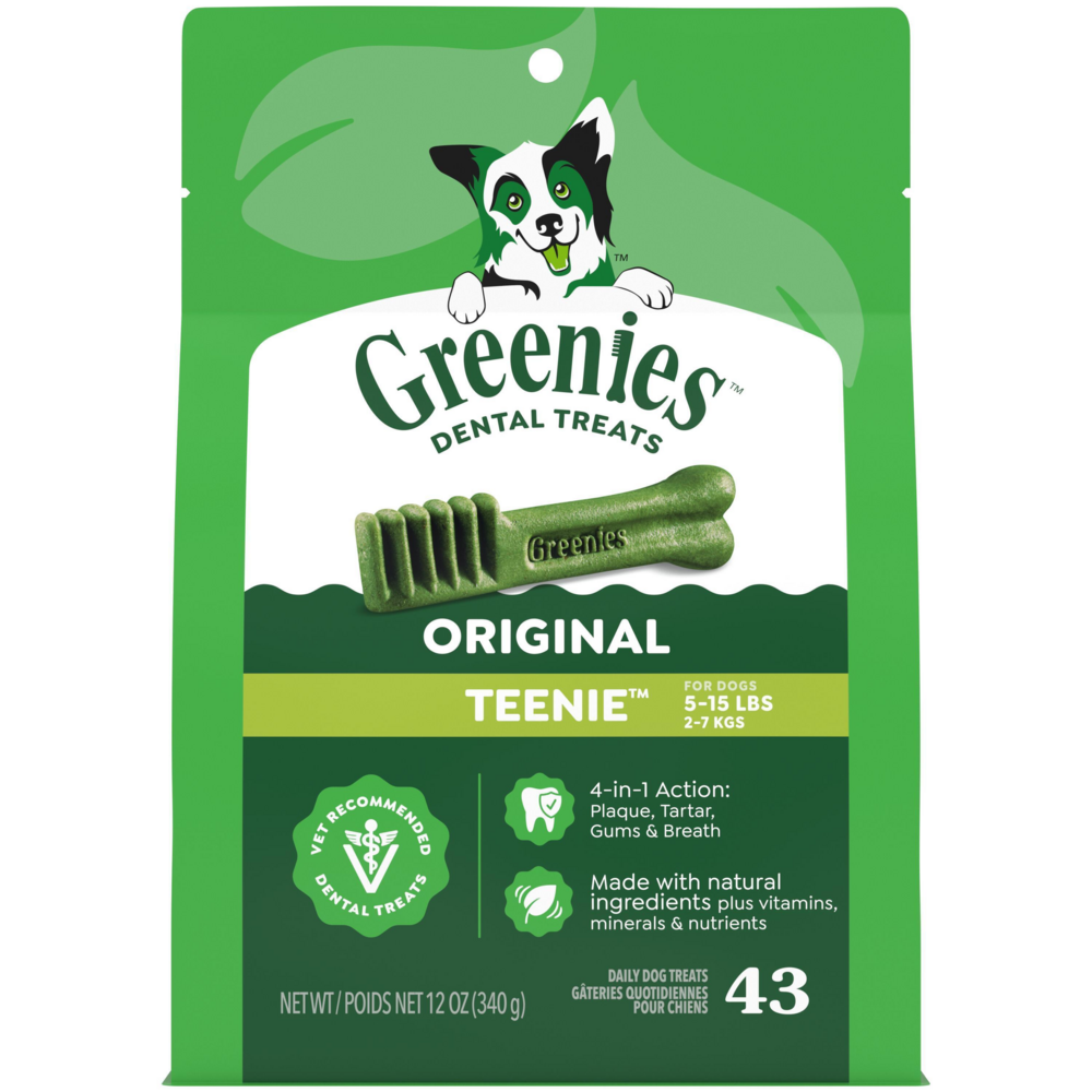 Greenies Original Dental Dog Chews Teenie