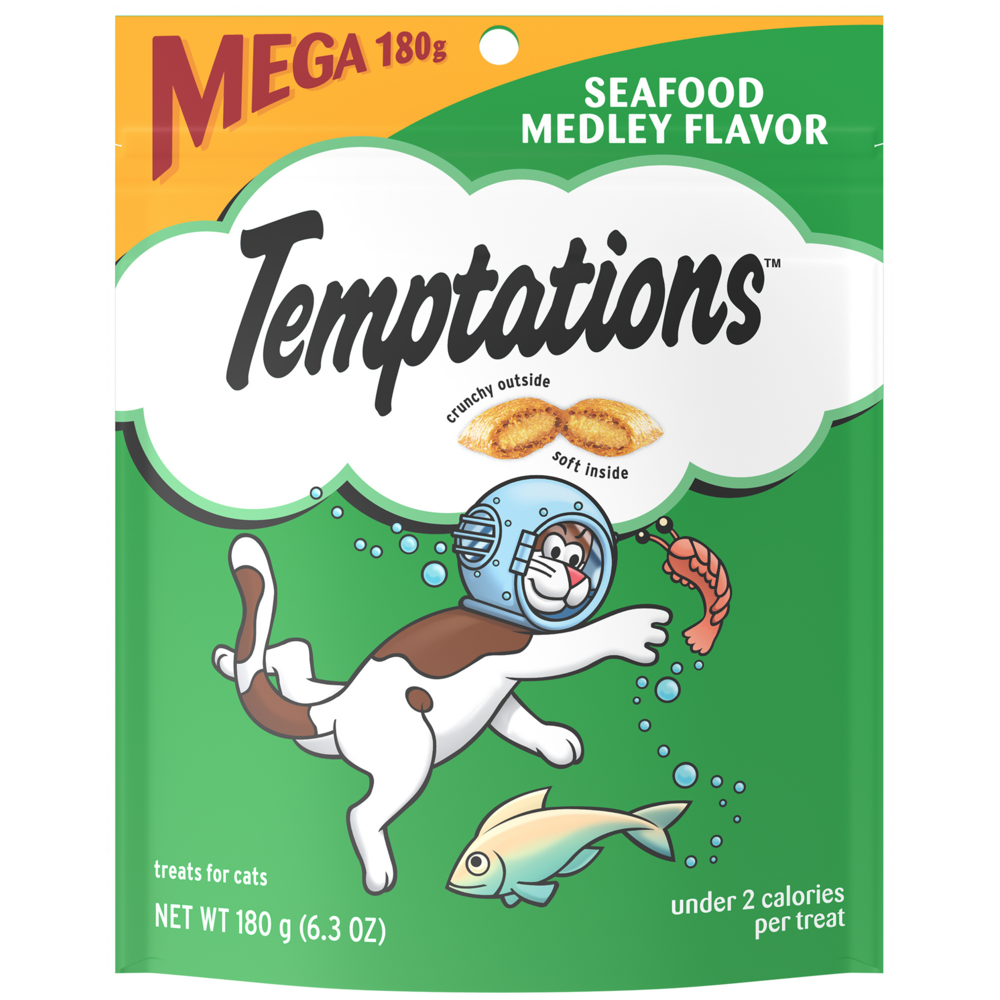 Temptations Seafood Medley Cat Treats
