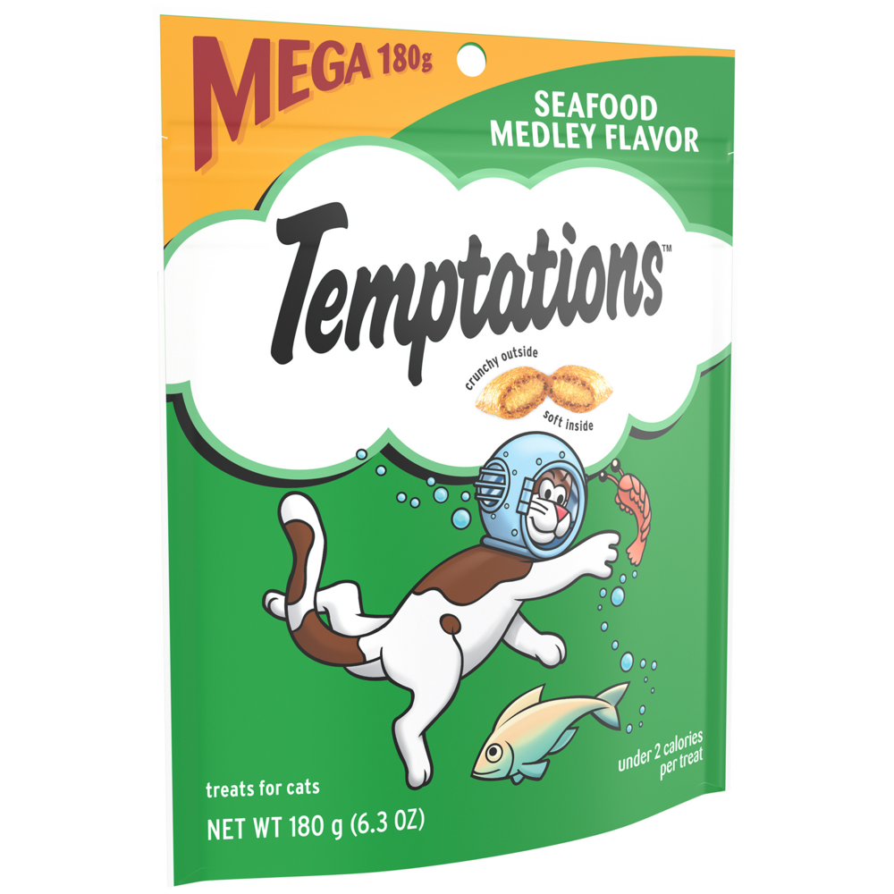 Temptations Seafood Medley Cat Treats