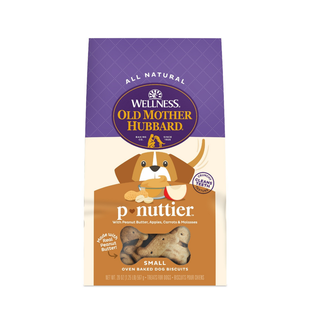 Old Mother Hubbard Crunchy Classic Natural P-Nuttier Small Biscuits Dog Treats