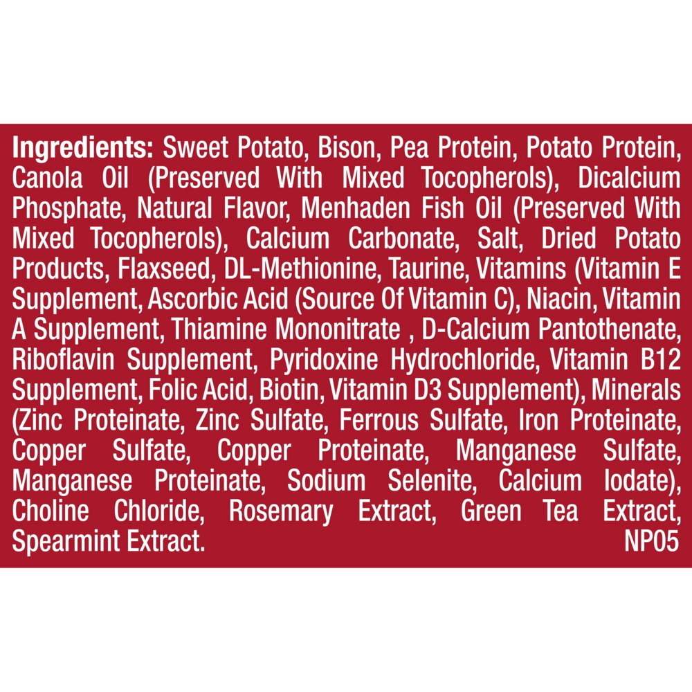 Natural Balance Limited Ingredient Reserve Grain Free Dry Dog Food, Sweet Potato & Bison Recipe