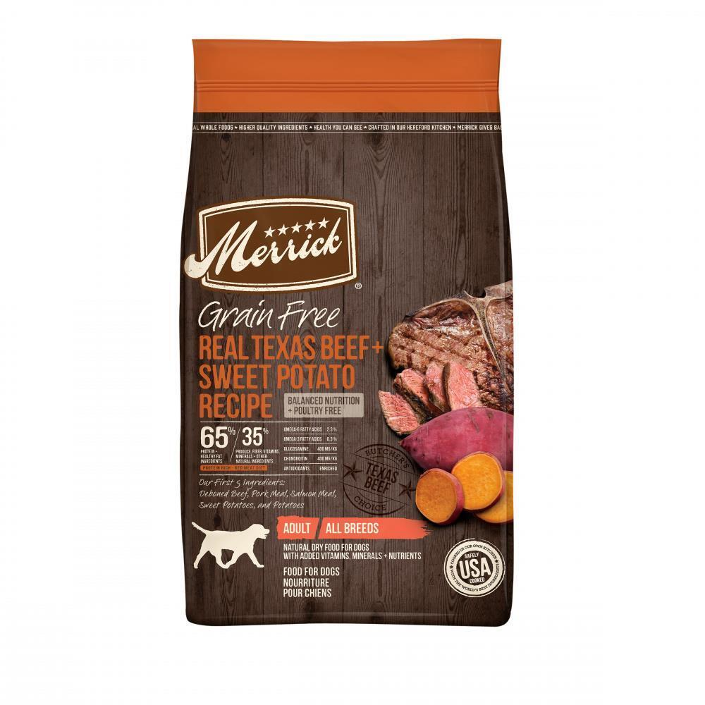 Merrick Grain Free Texas Beef and Sweet Potato Adult Dry Dog Food