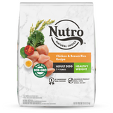 Nutro Wholesome Essentials Healthy Weight Adult Farm-Raised Chicken, Lentils & Sweet Potato Dry Dog Food