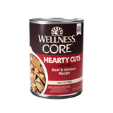 Wellness CORE Natural Grain Free Hearty Cuts Beef and Venison Canned Dog Food