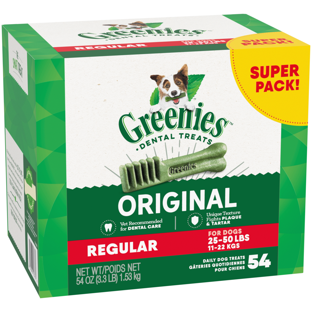 Greenies Original Dental Dog Chews Regular