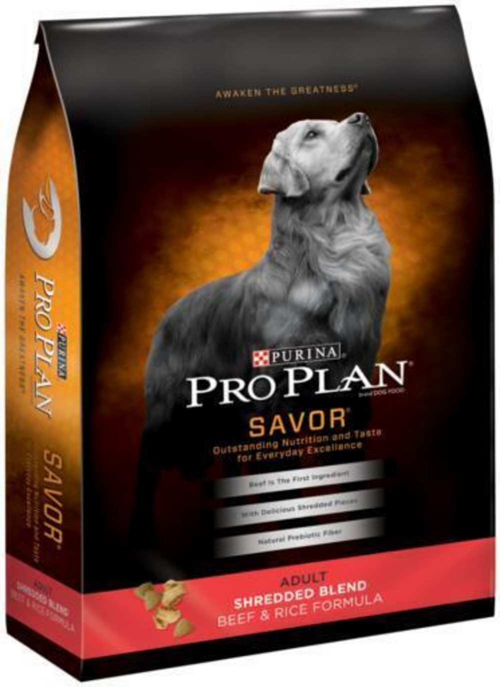 ProPlan Shredded Blend Beef and Rice Dry Dog Food