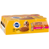 Pedigree Chopped Ground Dinner Multipack with Chicken and Beef Canned Dog Food