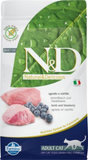 Farmina Prime N&D Natural & Delicious Grain Free Adult Lamb & Blueberry Dry Cat Food
