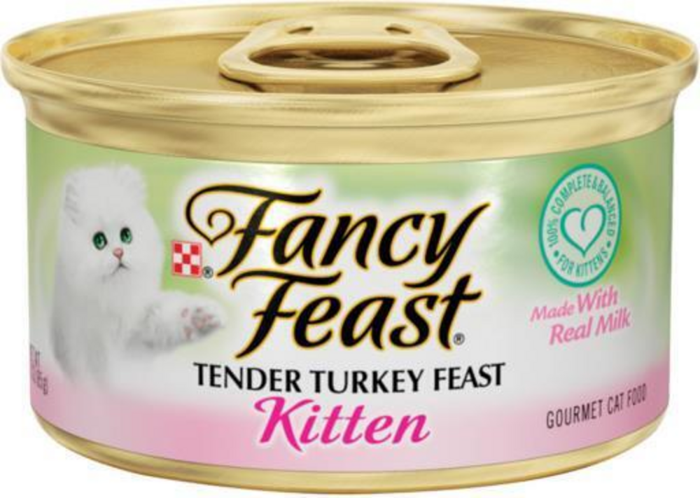 Fancy Feast Tender Turkey Feast Wet Kitten Food