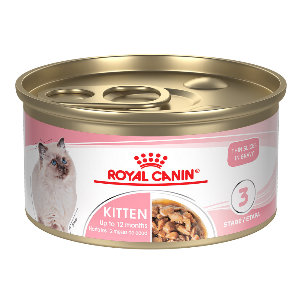 Royal Canin Feline Nutrition Kitten Instinctive Thin Slices in Gravy Canned Cat Food