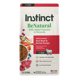 Instinct Be Natural Beef and Barley Dry Dog Food
