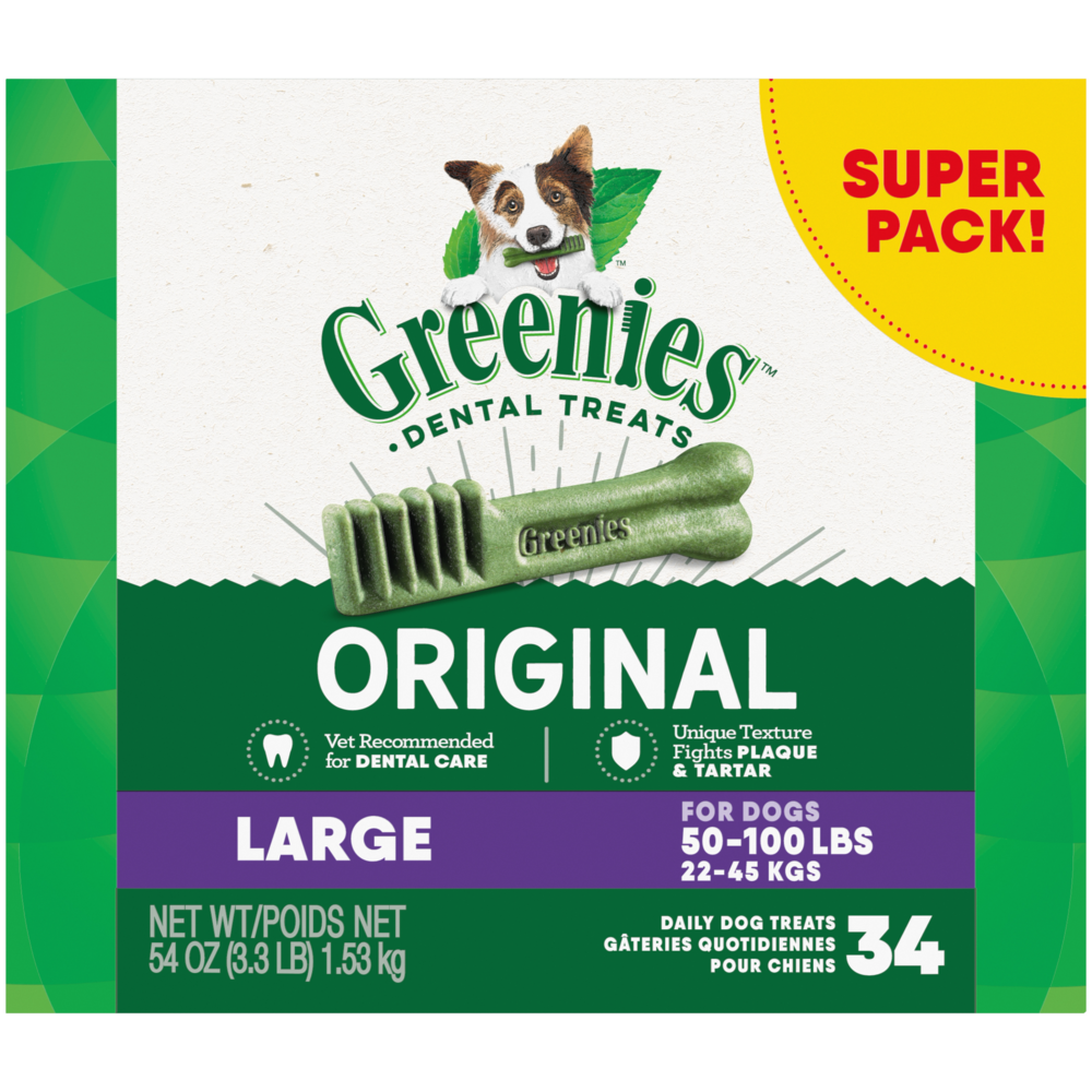 Greenies Original Dental Dog Chews Large