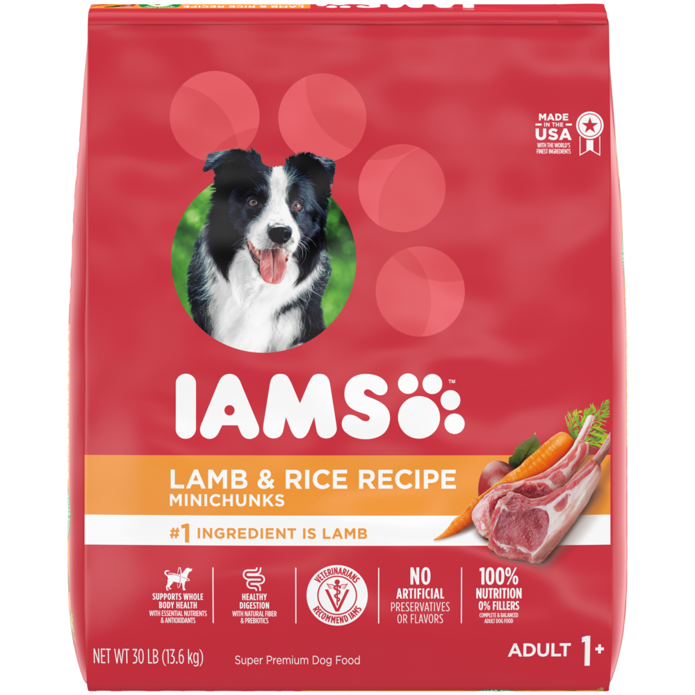 Iams ProActive Health Adult Lamb Meal and Rice Formula Dry Dog Food