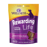 Wellness Rewarding Life Soft & Chewy Dog Treats Grain Free Chicken & Venison