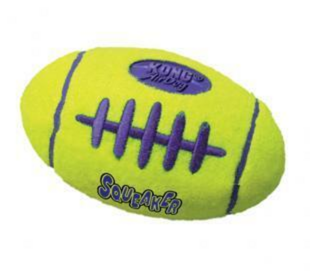 Kong AirDog Squeaker Football Dog Toy