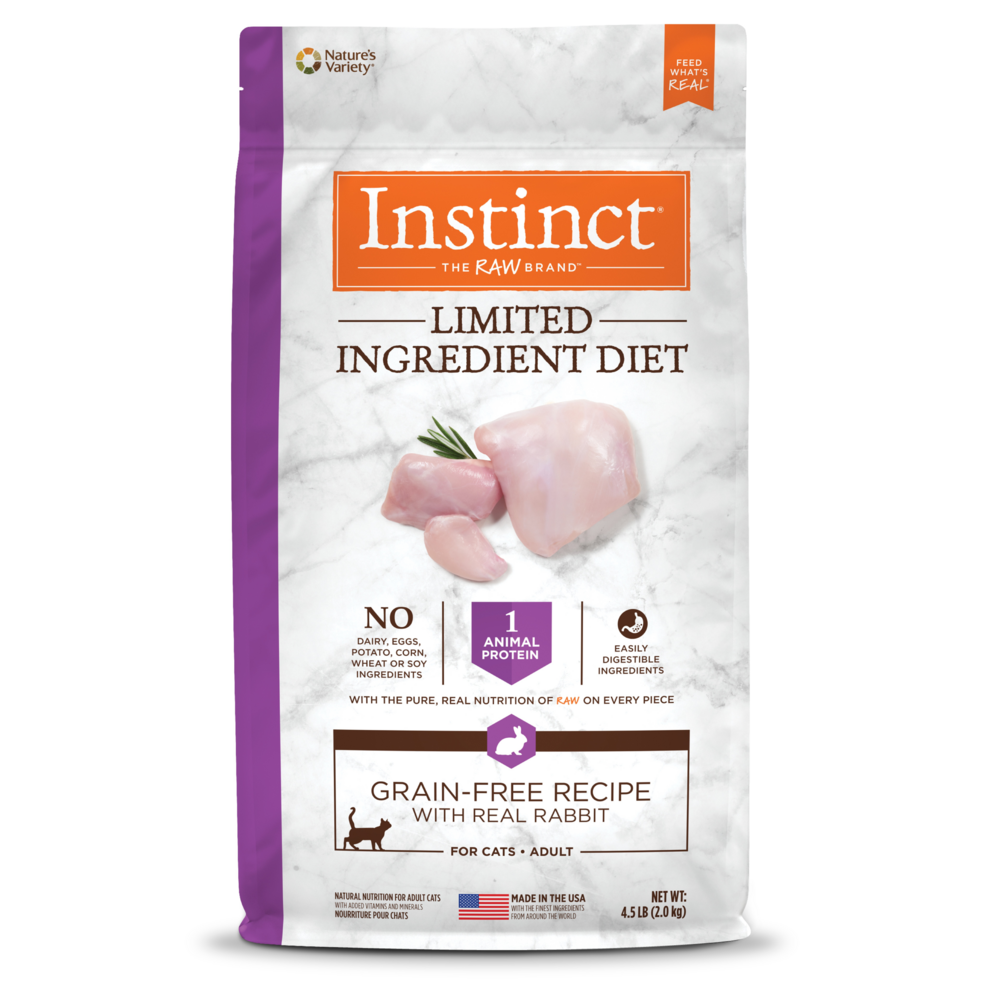 Instinct Limited Ingredient Diet Grain Free Rabbit Dry Cat Food