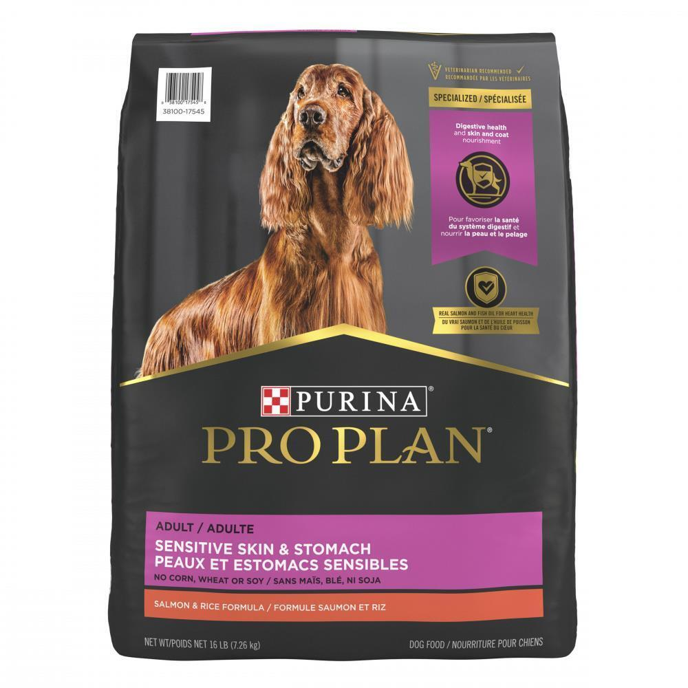 Purina Pro Plan Sensitive Skin & Stomach Salmon and Rice Dry Dog Food