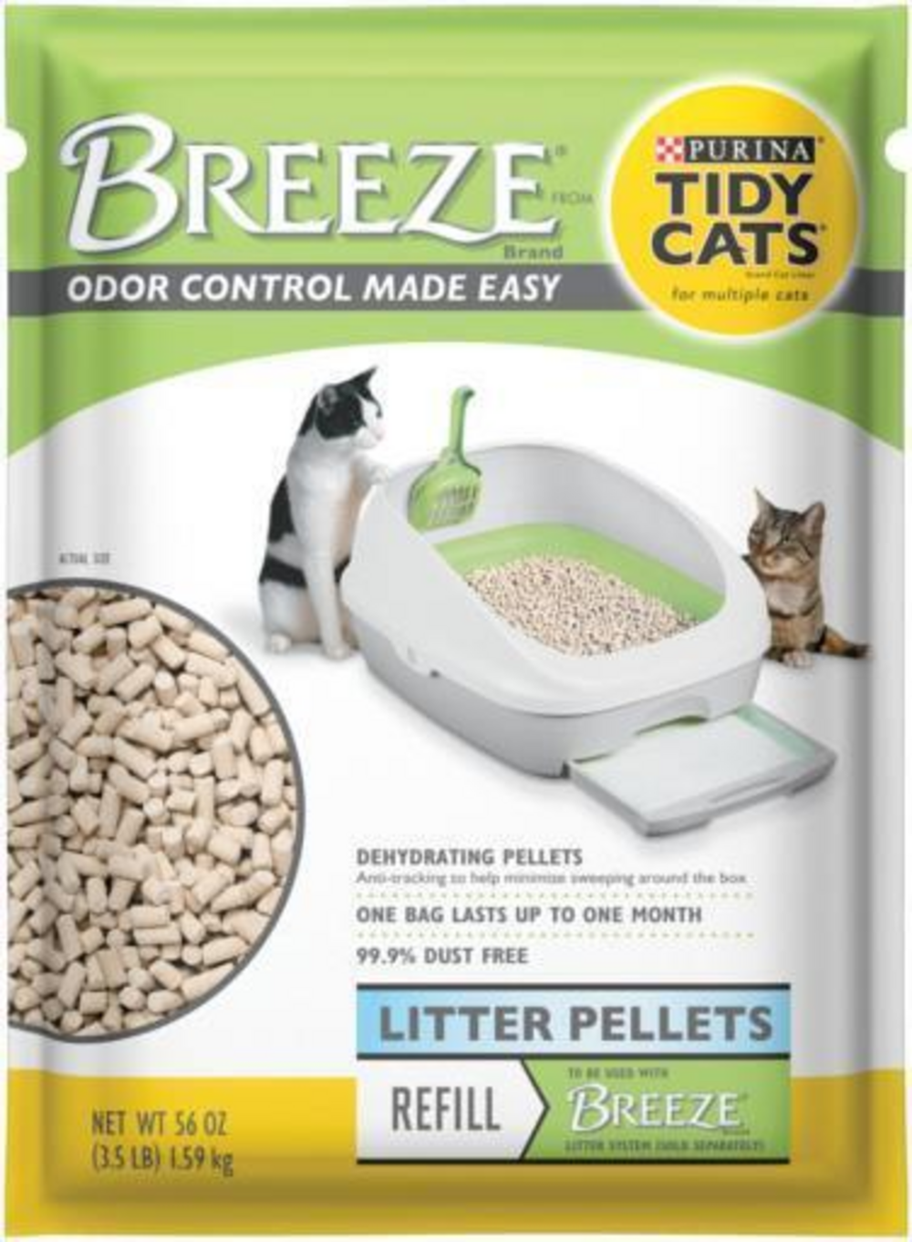 Tidy Cats Breeze Cat Litter Pellets Refill