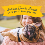 Natural Balance Rewards Crunchy Biscuits Dog Treats for Small Breeds with Real Duck