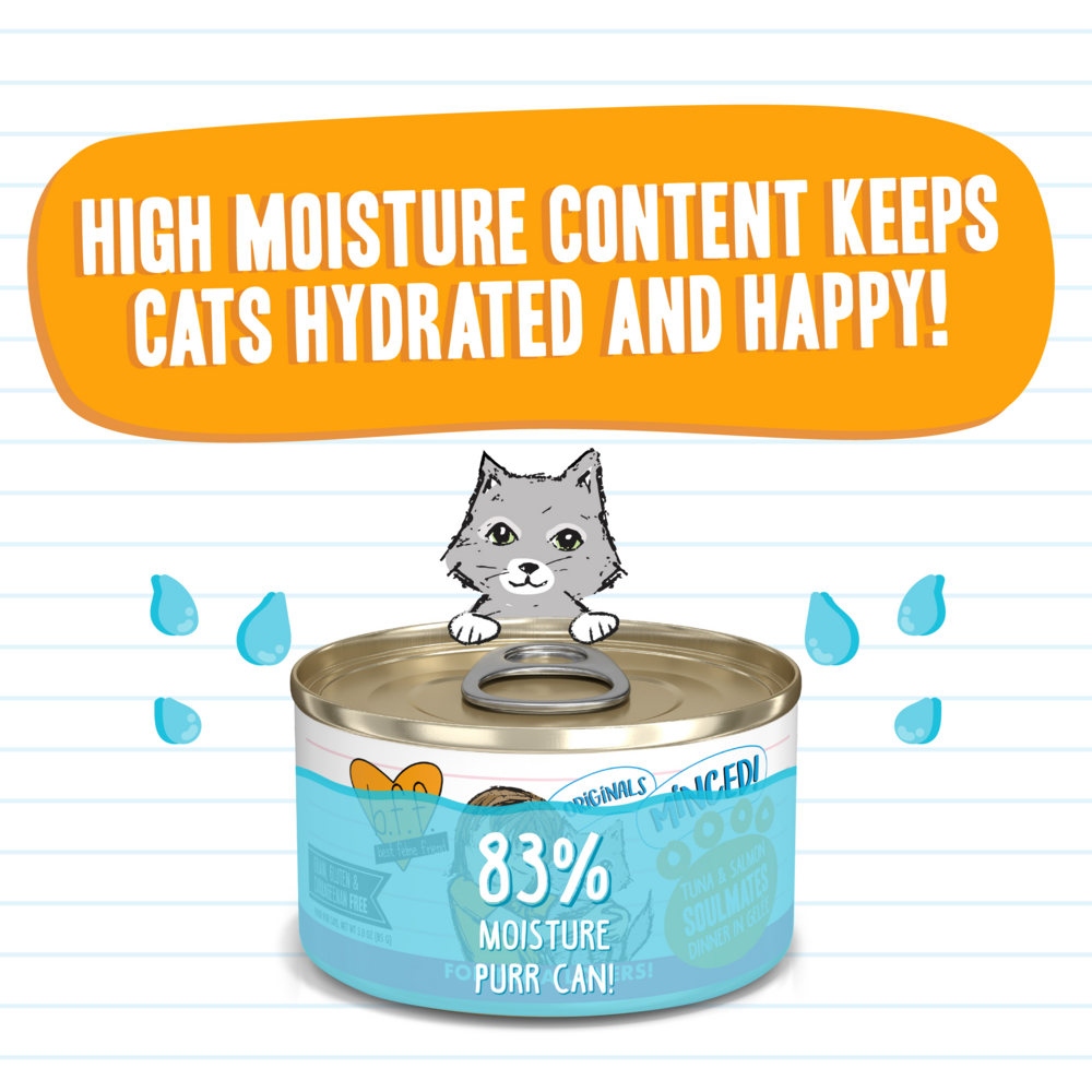 Weruva BFF Tuna & Salmon Soulmates Canned Cat Food