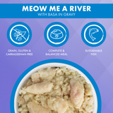 Weruva TRULUXE Meow Me A River with Base in Gravy Canned Cat Food