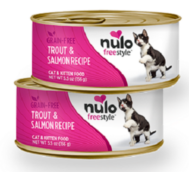 Nulo Freestyle Cat Pate Grain Free Trout & Salmon