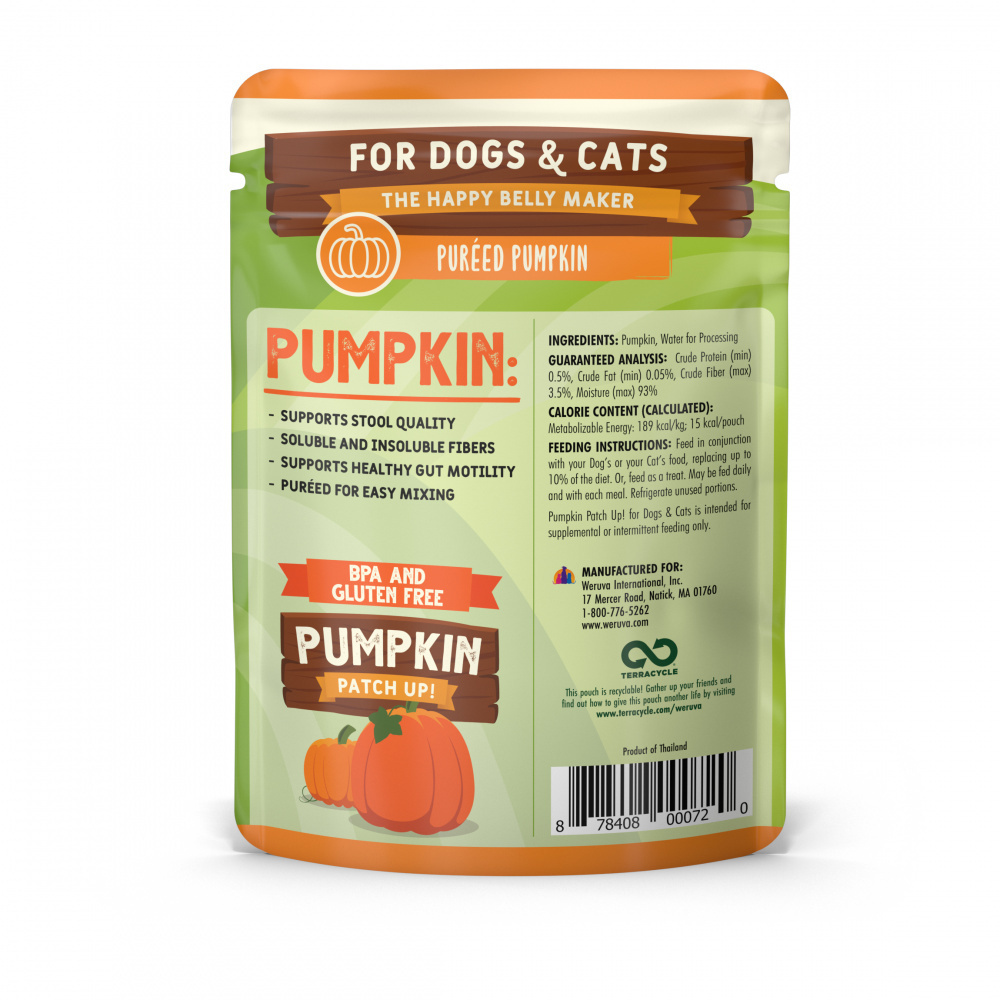 Weruva Pumpkin Patch Up Supplement for Dogs & Cats