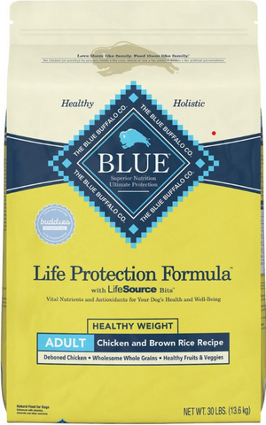 Blue Buffalo Life Protection Formula Healthy Weight Adult Chicken & Br –  Lees' Feed & Western