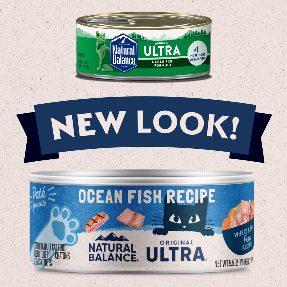 Natural Balance Original Ultra Wet Cat Food, Ocean Fish Recipe