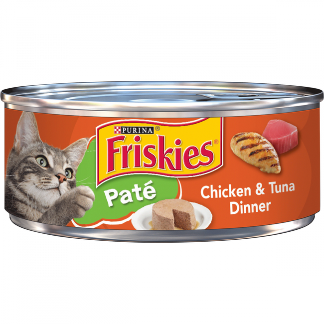 Friskies Pate Chicken And Tuna Dinner In Sauce Canned Cat Food