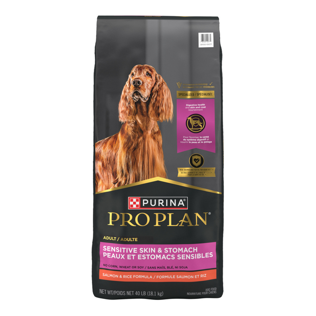 Purina Pro Plan Sensitive Skin & Stomach Salmon and Rice Dry Dog Food