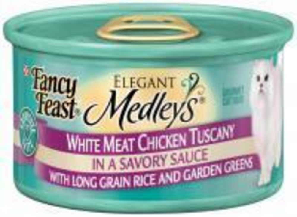 Fancy Feast Elegant Medleys White Meat Chicken Tuscany Canned Cat Food