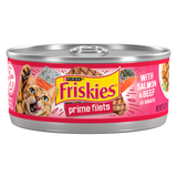 Friskies Prime Filets with Salmon & Beef in Sauce Canned Cat Food