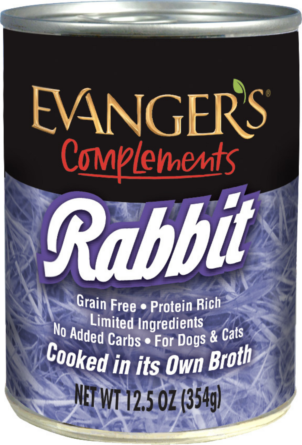 Evangers Grain Free Rabbit  Canned Dog and Cat Food