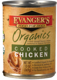 Evanger's 100% Organic Cooked Chicken Canned Dog Food