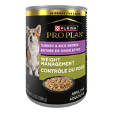 Purina Pro Plan Weight Management Turkey and & Rice Wet Dog Food