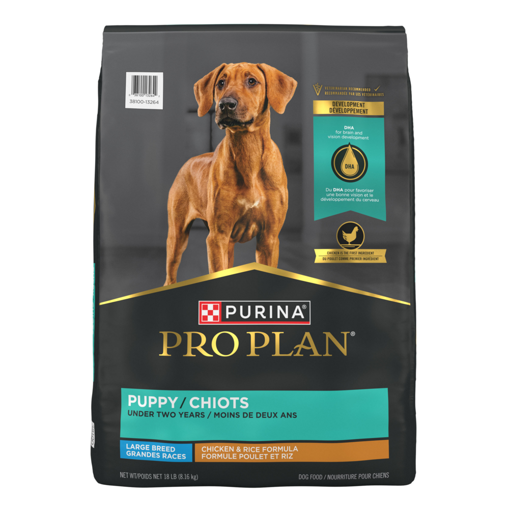 Purina Pro Plan Chicken and Rice Large Breed Dry Puppy Food