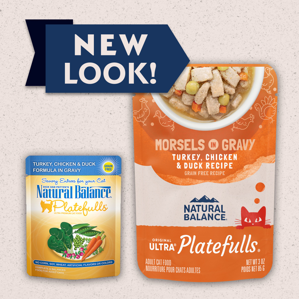 Natural Balance Original Ultra Platefulls Wet Cat Food, Turkey, Chicke   Lees' Feed & Western