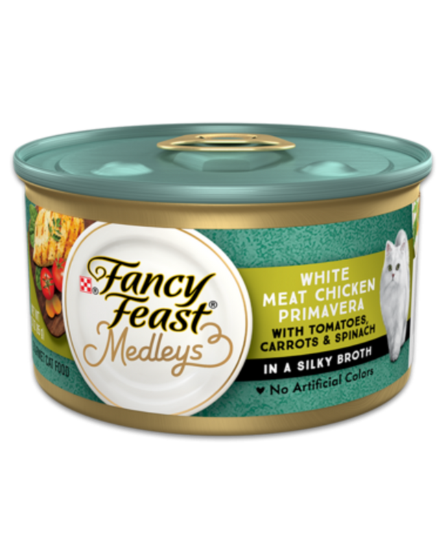 Fancy Feast Elegant Medleys Chicken Primavera Wet Cat Food