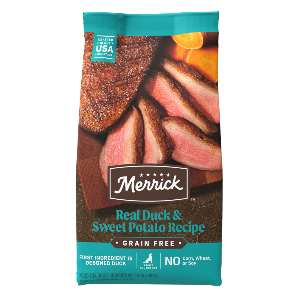 Merrick Grain Free Duck and Sweet Potato Adult Dry Dog Food