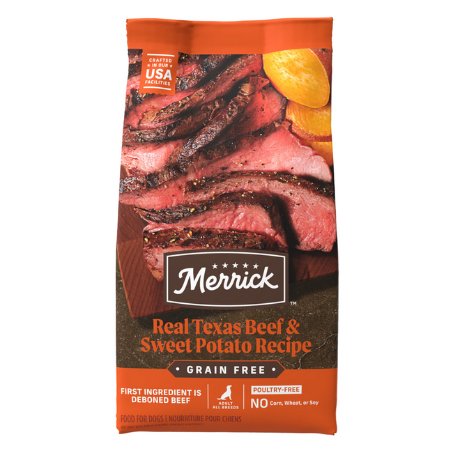 Merrick Grain Free Texas Beef and Sweet Potato Adult Dry Dog Food
