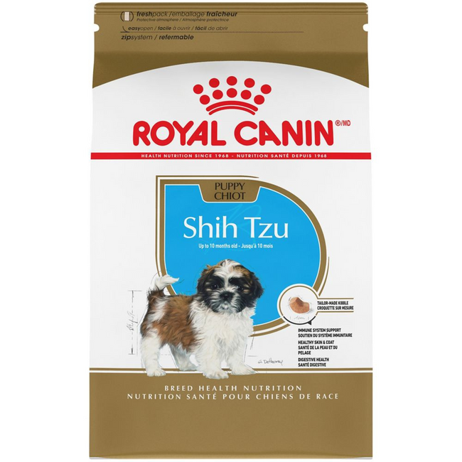 Royal Canin Breed Health Nutrition Shih Tzu Puppy Dry Dog Food