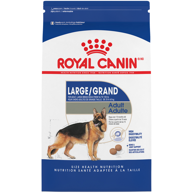 Royal Canin Size Health Nutrition Large Breed Adult Dry Dog Food